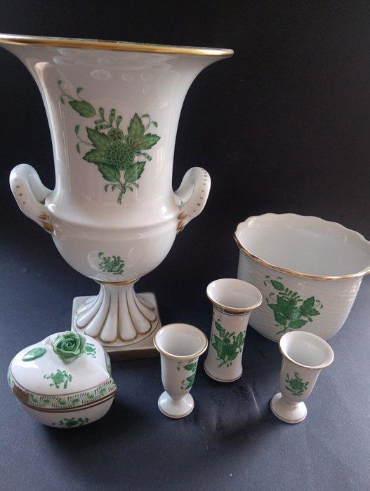 Herend - Tafelservies (9) - Chinees bouquet - Porselein -, Antiek en Kunst, Antiek | Glas en Kristal