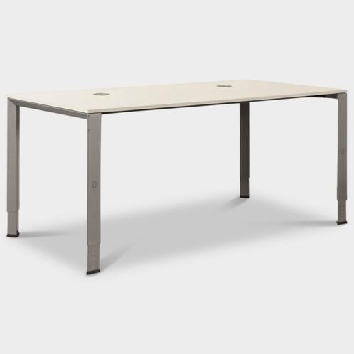 Ahrend 700 bureau, lichtgrijs blad, 160 x 80cm, hoogte, Huis en Inrichting, Bureaus, Ophalen of Verzenden