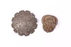 Zonder minimumprijs - Broche Zilver - antiek, Sieraden, Tassen en Uiterlijk, Antieke sieraden