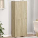 vidaXL Archiefkast 60x32x153 cm bewerkt hout sonoma, Verzenden, Nieuw