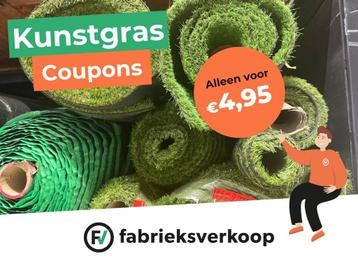 Opruiming Kunstgras Reststukken | Vanaf €4,95 per m² – OP=EC beschikbaar voor biedingen