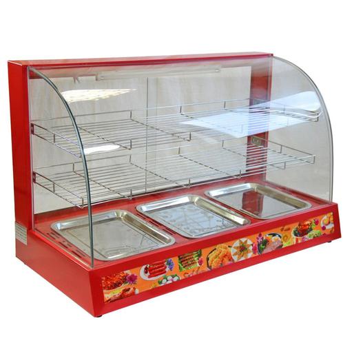 KuKoo Glazen Warmhoud Vitrine / Verwarmde Displayvitrine -, Zakelijke goederen, Horeca | Keukenapparatuur, Verzenden