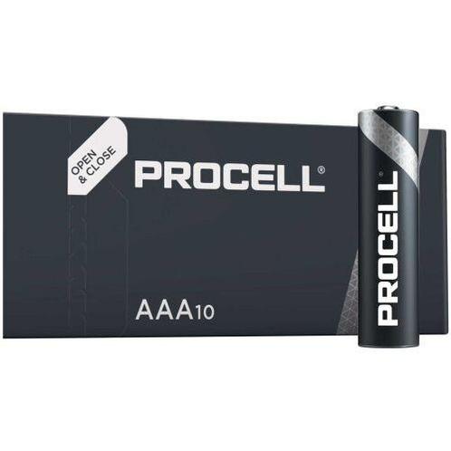 Duracell Procell AAA batterij doos 10 stuks (potlood), Doe-het-zelf en Verbouw, Elektra en Kabels, Nieuw, Ophalen of Verzenden