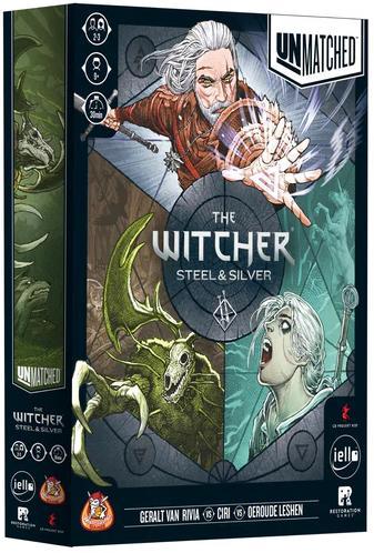 Unmatched - The Witcher Steel and Silver (NL Versie) | White, Hobby en Vrije tijd, Gezelschapsspellen | Bordspellen, Nieuw, Verzenden