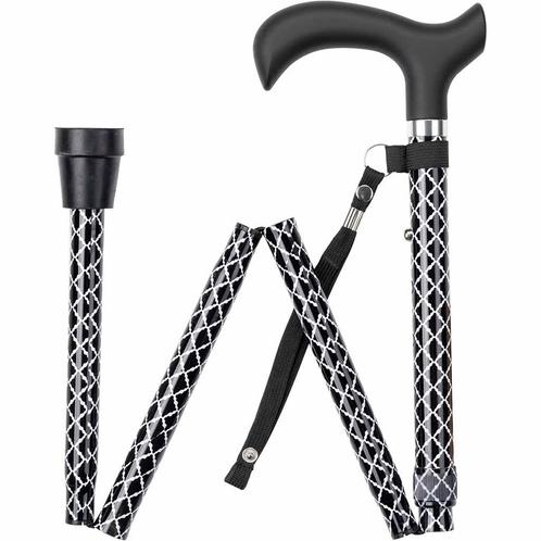Wandelstok opvouwbaar - Ruitjes, Diversen, Wandelstokken, Ophalen of Verzenden