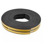 Benson Tochtstrip rubber E-profiel - 2x3 m - Zwart - Gesc..., Doe-het-zelf en Verbouw, Isolatie en Afdichting, Ophalen of Verzenden