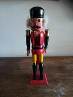Large 34 cm wooden nutcracker doll - christmas decoration -, Diversen, Kerst, Nieuw