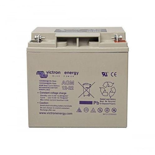 Victron 12V 22Ah (C20) AGM Deep Cycle-accu M6 Bolt, Doe-het-zelf en Verbouw, Overige Doe-het-zelf en Verbouw, Nieuw, Verzenden