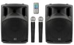 QTX Sound PAV8-UHF Set Met DVD Speler En UHF Microfoons, Verzenden, Nieuw, Overige typen, Overige merken