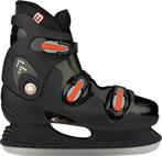 Nijdam IJshockeyschaats Maat 40 Hardboot - Zwart/Zilver/Rood, Ophalen of Verzenden, Zo goed als nieuw, Nijdam
