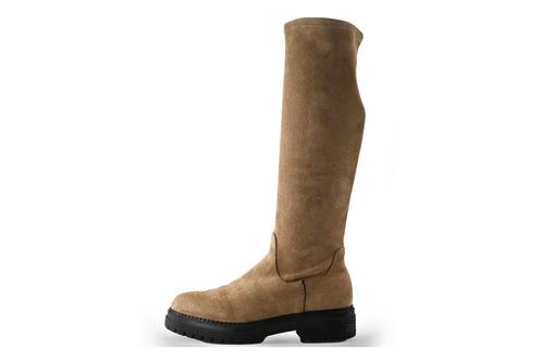 Poelman Laarzen in maat 39 Bruin | 10% extra korting, Kleding | Dames, Schoenen, Bruin, Zo goed als nieuw, Hoge laarzen, Verzenden