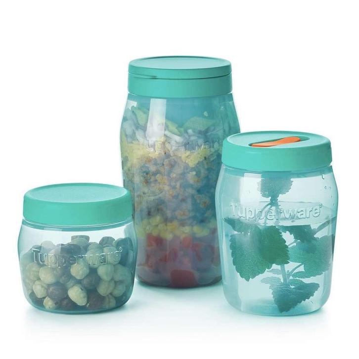 Tupperware Set Universal Jars, Huis en Inrichting, Keuken | Tupperware, Groen, Nieuw, Ophalen of Verzenden
