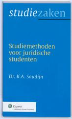Studiemethoden Voor Juridische Studenten, 9789013056440, Verzenden, Zo goed als nieuw, Studieboeken