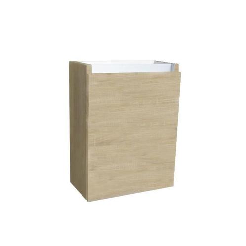 Fonteinkast Sanilux Aluminium Greeplijst Light Wood, Doe-het-zelf en Verbouw, Sanitair, Bad, Nieuw, Ophalen of Verzenden