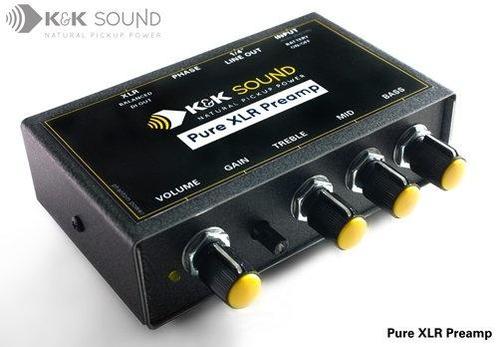 K&K Pure XLR DI Pre Amp (Accessoires,Pickups,Preamps), Muziek en Instrumenten, Instrumenten | Onderdelen, Nieuw, Ophalen of Verzenden