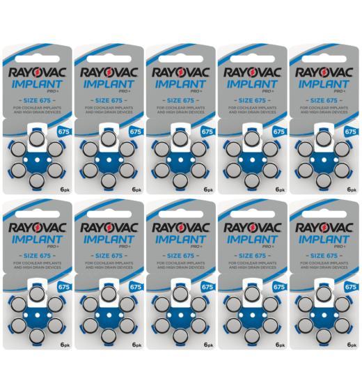 Rayovac Hoorbatterij 675 BLAUW Cochlear Implant Pro Plus +, Diversen, Verpleegmiddelen, Nieuw, Ophalen of Verzenden