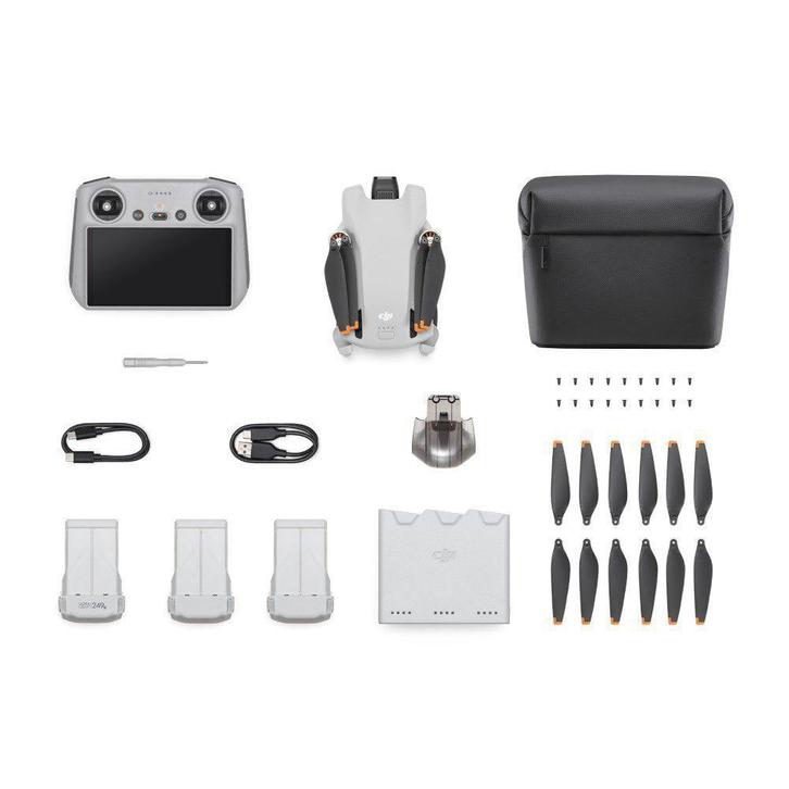 DJI Mini 3 drone Fly More Combo (met RM330 smart controller, Audio, Tv en Foto, Drones, Gebruikt, Verzenden