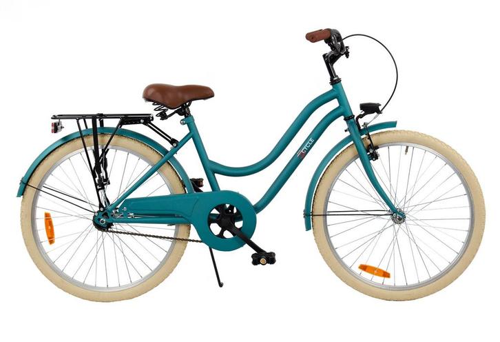 2Cycle - Meisjesfiets - 24 inch - Groen-Blauw, Fietsen en Brommers, Fietsen | Meisjes, 24 inch, Nieuw, Verzenden