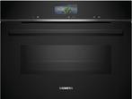 Siemens CM776GKB1 inbouw oven met magnetron - zwart, 45 tot 60 cm, Verzenden, Hete lucht, Nieuw
