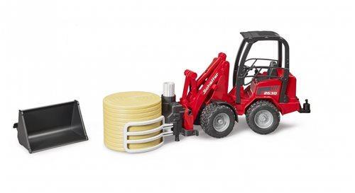 Bruder Schäffer hoflader 2630 met balengrijper, Kinderen en Baby's, Speelgoed | Overig, Ophalen of Verzenden