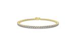 Tennis armband - 14 karaat Geel goud - 2.29ct. tw. Diamant