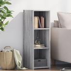 vidaXL Dressoir 30x41x93 cm bewerkt hout grijs sonoma, Huis en Inrichting, Kasten | Dressoirs, Minder dan 50 cm, Verzenden, Nieuw