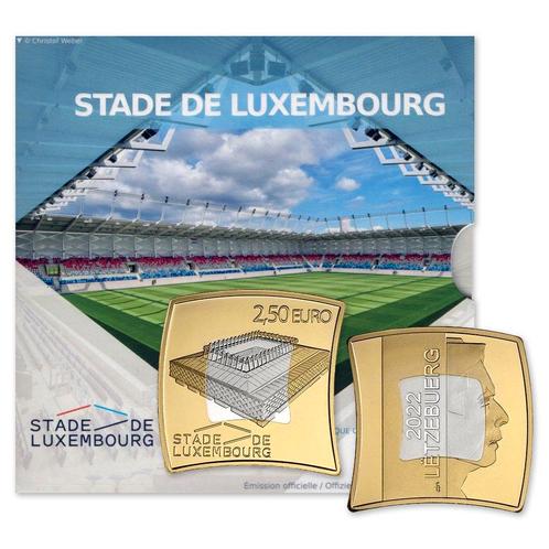 Luxemburg 2,5 Euro Stadion 2022, Postzegels en Munten, Munten | Europa | Euromunten, Verzenden
