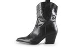 Linea Zeta Cowboy laarzen in maat 42 Zwart | 10% extra, Kleding | Dames, Schoenen, Verzenden, Zwart, Zo goed als nieuw, Linea Zeta