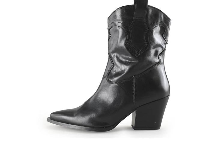 Linea Zeta cowboy laarzen in maat 42 Zwart | 25% korting, Kleding | Dames, Schoenen, Zwart, Zo goed als nieuw, Verzenden