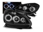 Angel Eyes koplampen Black geschikt voor Renault Clio 3, Nieuw, Renault, Verzenden