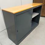 Stalen schuifdeurkast kantoorkast metalen kast 102x150x46 cm