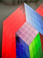 Victor Vasarely (1906-1997) - Torony, Antiek en Kunst