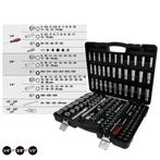 KS Tools Doppenset 12-Kant 1/4 + 3/8 + 1/2 Inch Evolution, Verzenden, Nieuw