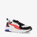 Puma Trinity Lite kinder sneakers wit rood maat 37, Kleding | Dames, Schoenen, Verzenden, Nieuw