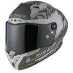 LS2 FF805 Thunder GP Aero Polar Mat Zwart Integraalhelm, Nieuw met kaartje, Overige merken, Heren, Verzenden