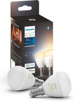 Philips Hue kogellamp warm- tot koelwit licht - 2-pack - E14, Huis en Inrichting, Lampen | Overige, Ophalen of Verzenden, Nieuw