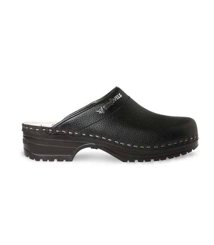 Strovels 303 Zwarte Klompen open hiel PU zool, Kleding | Heren, Schoenen, Nieuw, Ophalen of Verzenden
