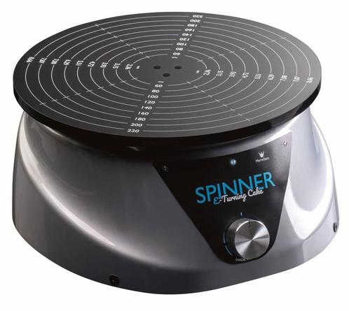 Martellato Spinner Elektrisch Draaiplateau Ø24cm, Hobby en Vrije tijd, Taarten en Cupcakes maken, Nieuw, Verzenden
