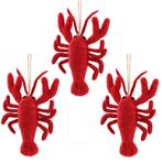 Hangers Wolvilt - Kreeft Rood - Set 3 stuks - Handmade&Fairm, Ophalen of Verzenden, Nieuw