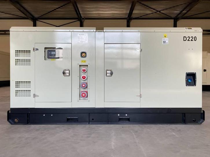 Hyundai P086TI - 220 kVA Generator - DPX-19852, Zakelijke goederen, Machines en Bouw | Aggregaten, Ophalen of Verzenden
