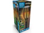 Veiling - 2x Grundig Solar lampen - flame-effect, Tuin en Terras, Buitenverlichting, Nieuw