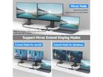 USB C Hub 6-in-1 USB C naar HDMI Dual Monitor USB C Adapter, Verzenden, Nieuw