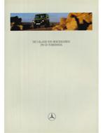 1998 MERCEDES BENZ G KLASSE BROCHURE DUITS, Boeken, Nieuw, Author
