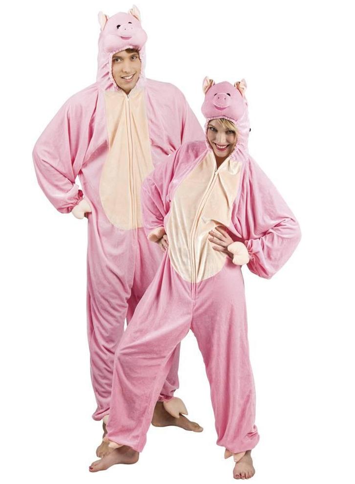 Volwassenenkostuum Varken pluche, Kleding | Dames, Carnavalskleding en Feestkleding, Nieuw, Ophalen of Verzenden