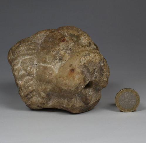 Oud-Grieks, Hellenistisch Marmer Sima met de vorm van een, Verzamelen, Mineralen en Fossielen