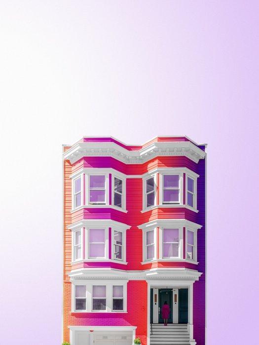 Téber - Ultra Violet Views, Antiek en Kunst, Kunst | Designobjecten