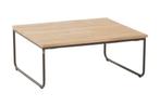 4-Seasons Axel koffietafel - 80x80 cm. H 30 cm., Tuin en Terras, Tuintafels, Verzenden, Nieuw, Rond, Overige materialen