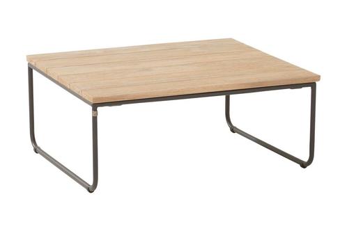 4-Seasons Axel koffietafel - 80x80 cm. H 30 cm., Tuin en Terras, Tuintafels, Nieuw, Overige materialen, Rond, Verzenden