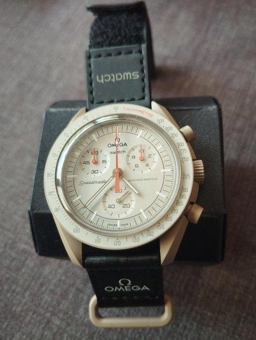 Omega x Swatch - Speedmaster MoonSwatch Mission to Jupiter -, Sieraden, Tassen en Uiterlijk, Horloges | Heren