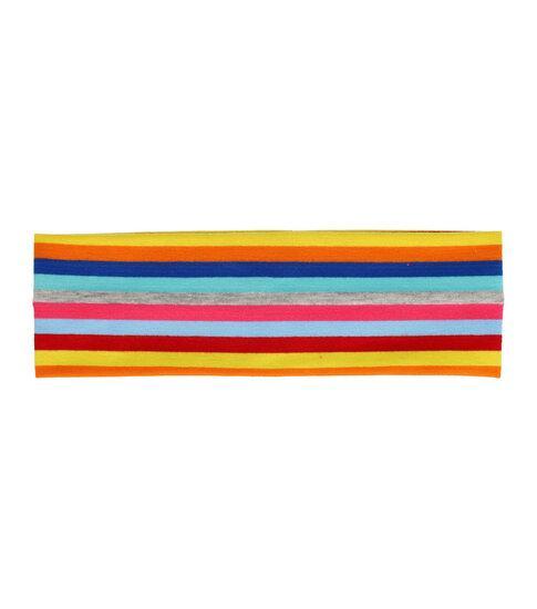 Haarband stof - Regenboog streep 6cm - Multicolor, Sieraden, Tassen en Uiterlijk, Uiterlijk | Haarverzorging